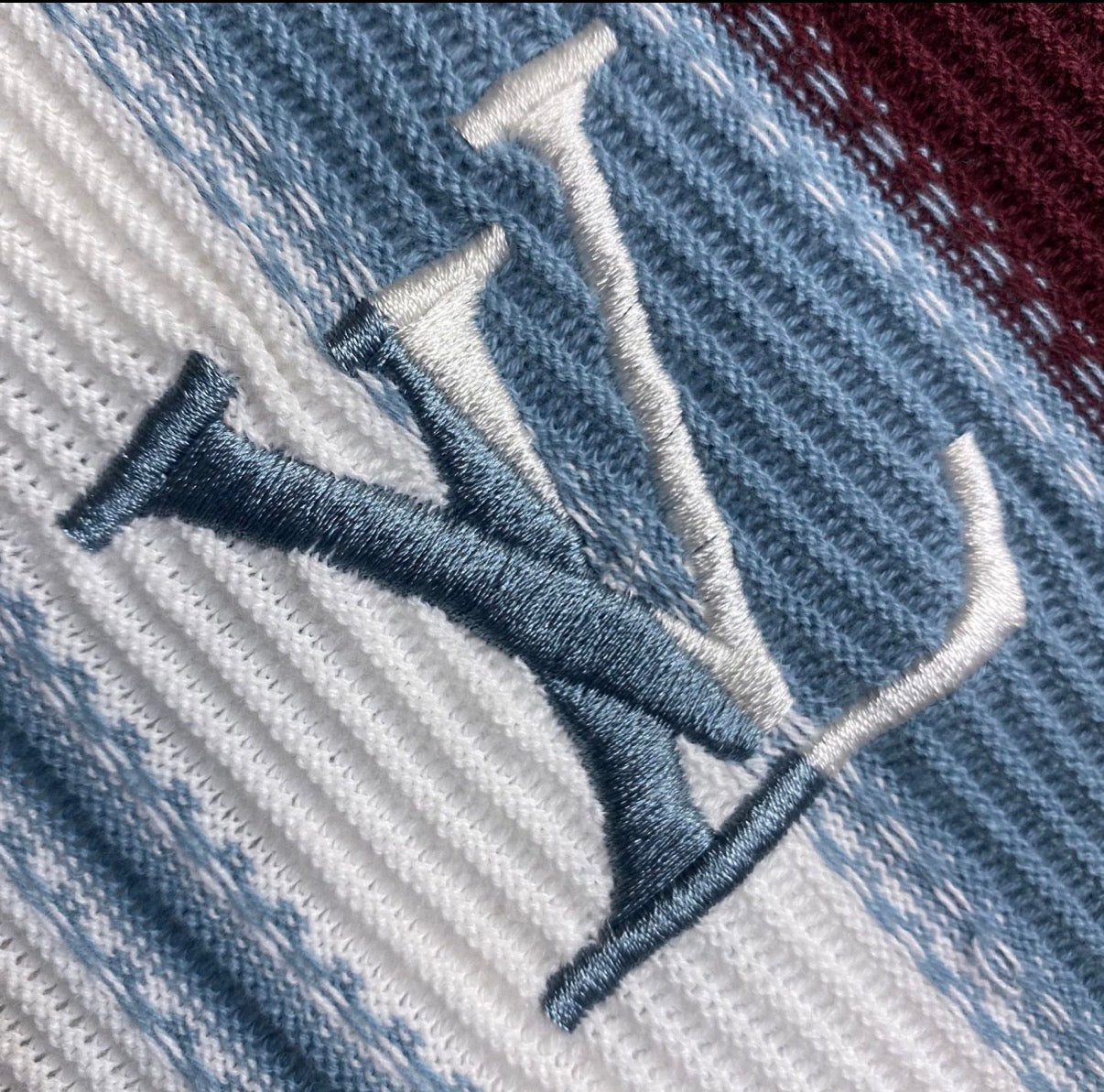 Azure Tonal Wool Shirt