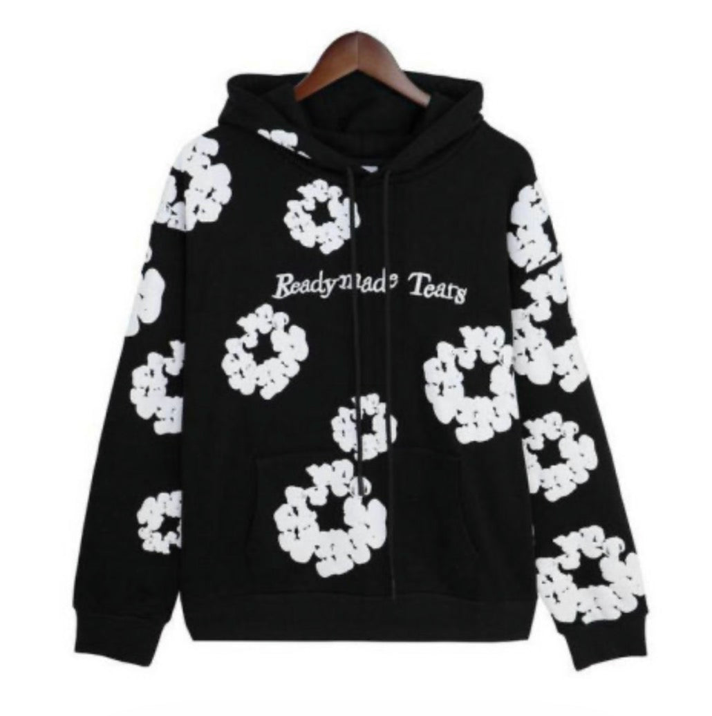 Cotton Print Hoodie