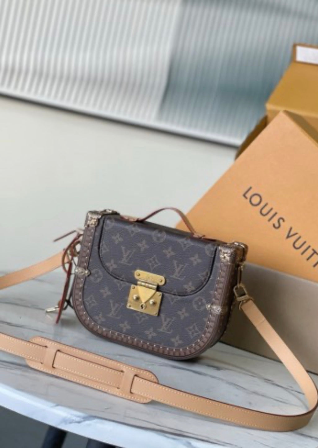 Monogram Beige And Brown